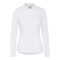 ICHI White Cotton Shirt - IT38|XS - Shirts