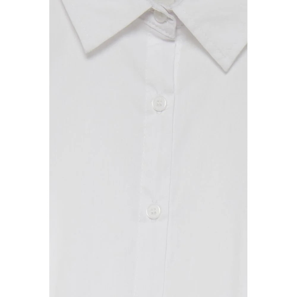 ICHI White Cotton Shirt - IT38|XS - Shirts