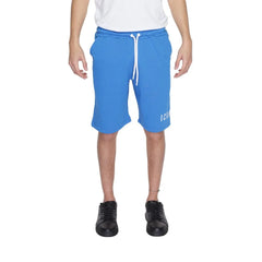 Icon Blue Cotton Bermuda