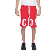 Icon Red Cotton Bermuda - IT44 | S