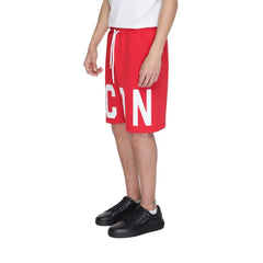 Icon Red Cotton Bermuda - IT44 | S