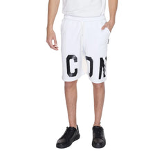 Icon White Cotton Bermuda - IT44 | S