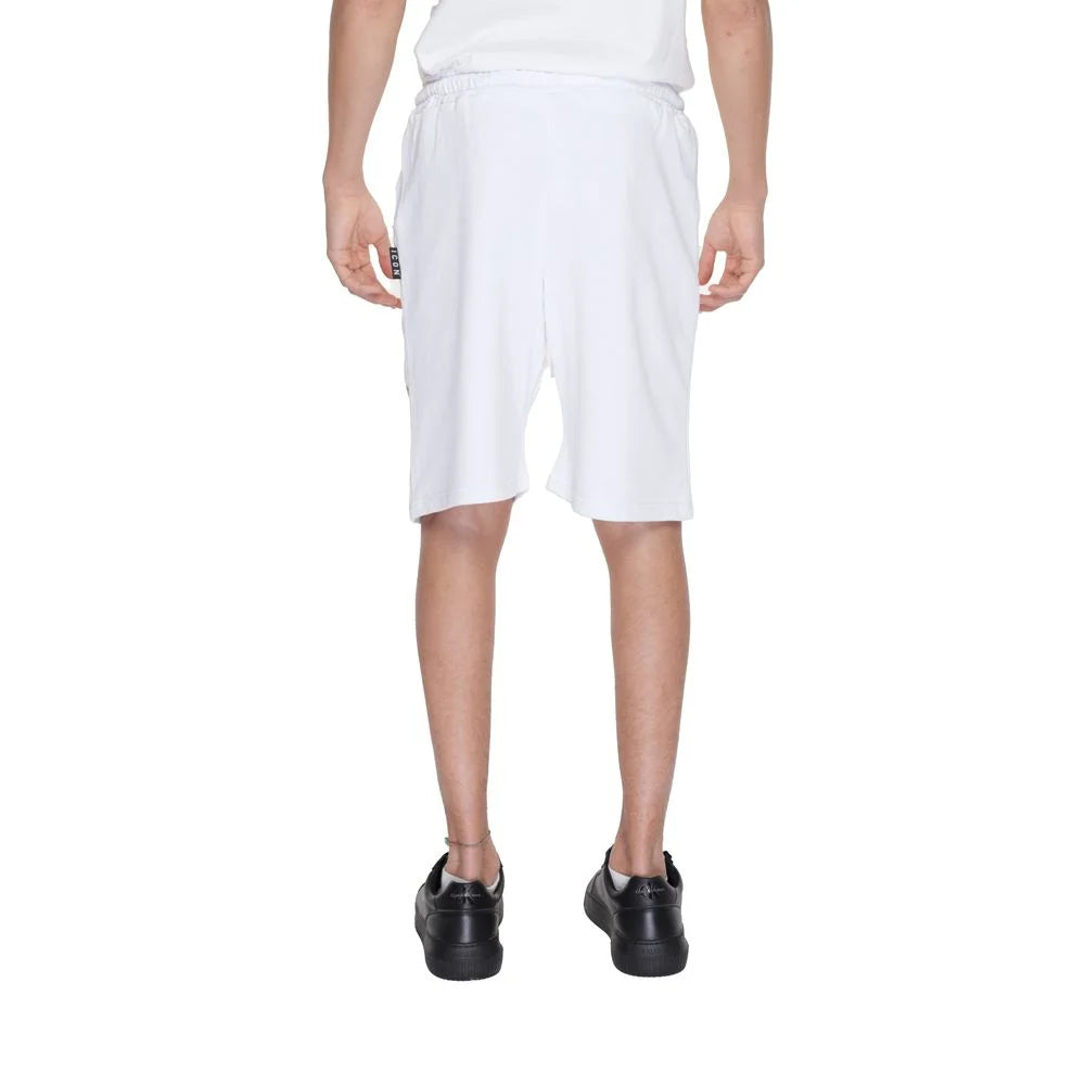 Icon White Cotton Bermuda - IT44 | S