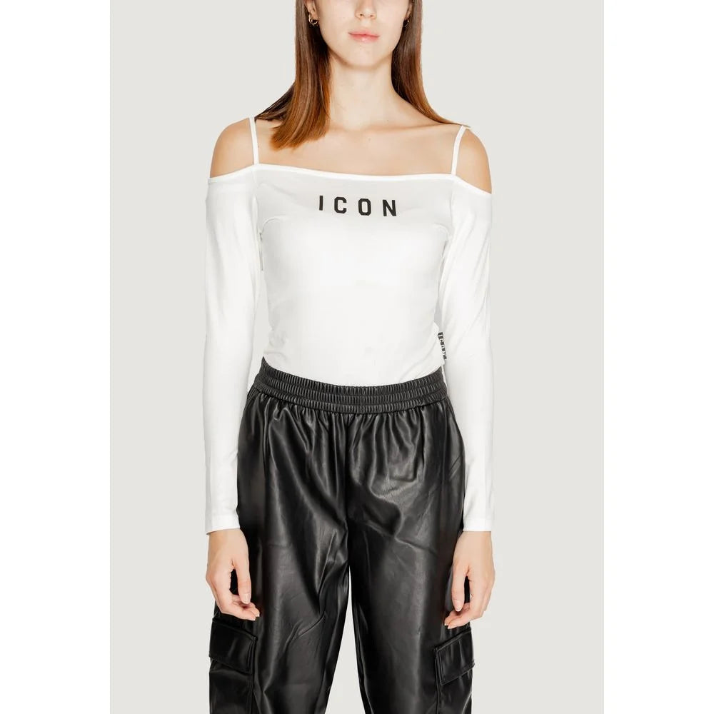 Icon White Cotton Bodysuit - IT44|L