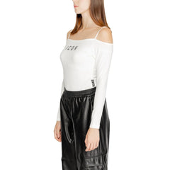 Icon White Cotton Bodysuit - IT44|L