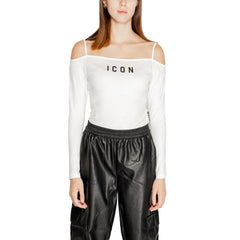 Icon White Cotton Bodysuit - IT44|L