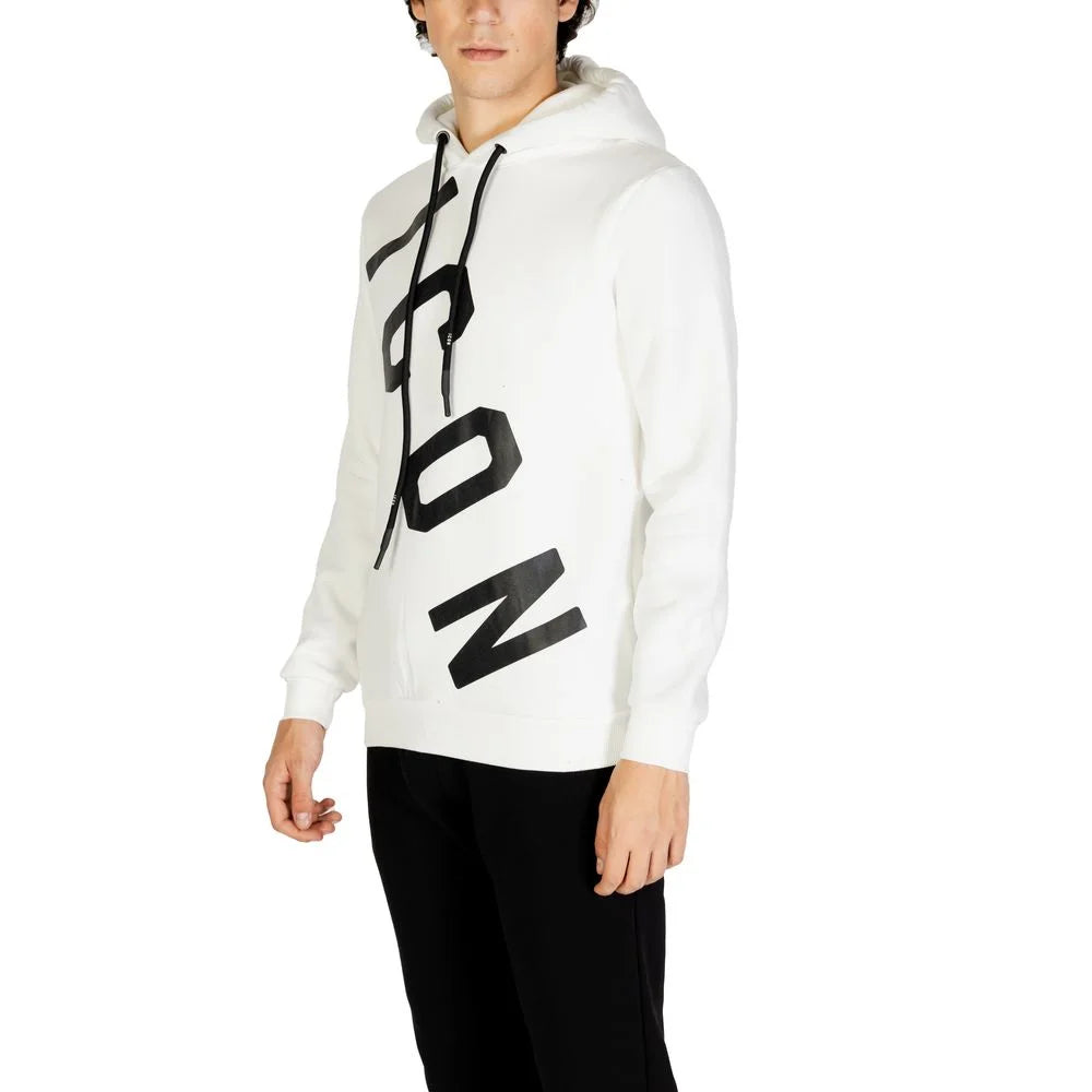 Icon White Cotton Hoody - IT42 | XS