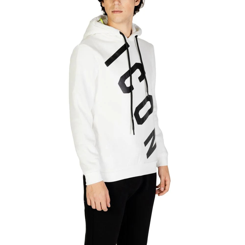 Icon White Cotton Hoody - IT42 | XS