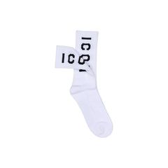 Icon White Cotton Sock - One Size