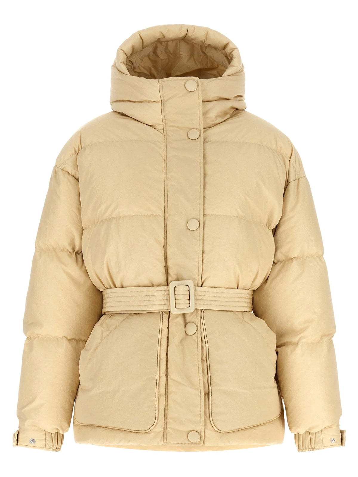 IENKI IENKI Beige Nylon Shell Jacket - M