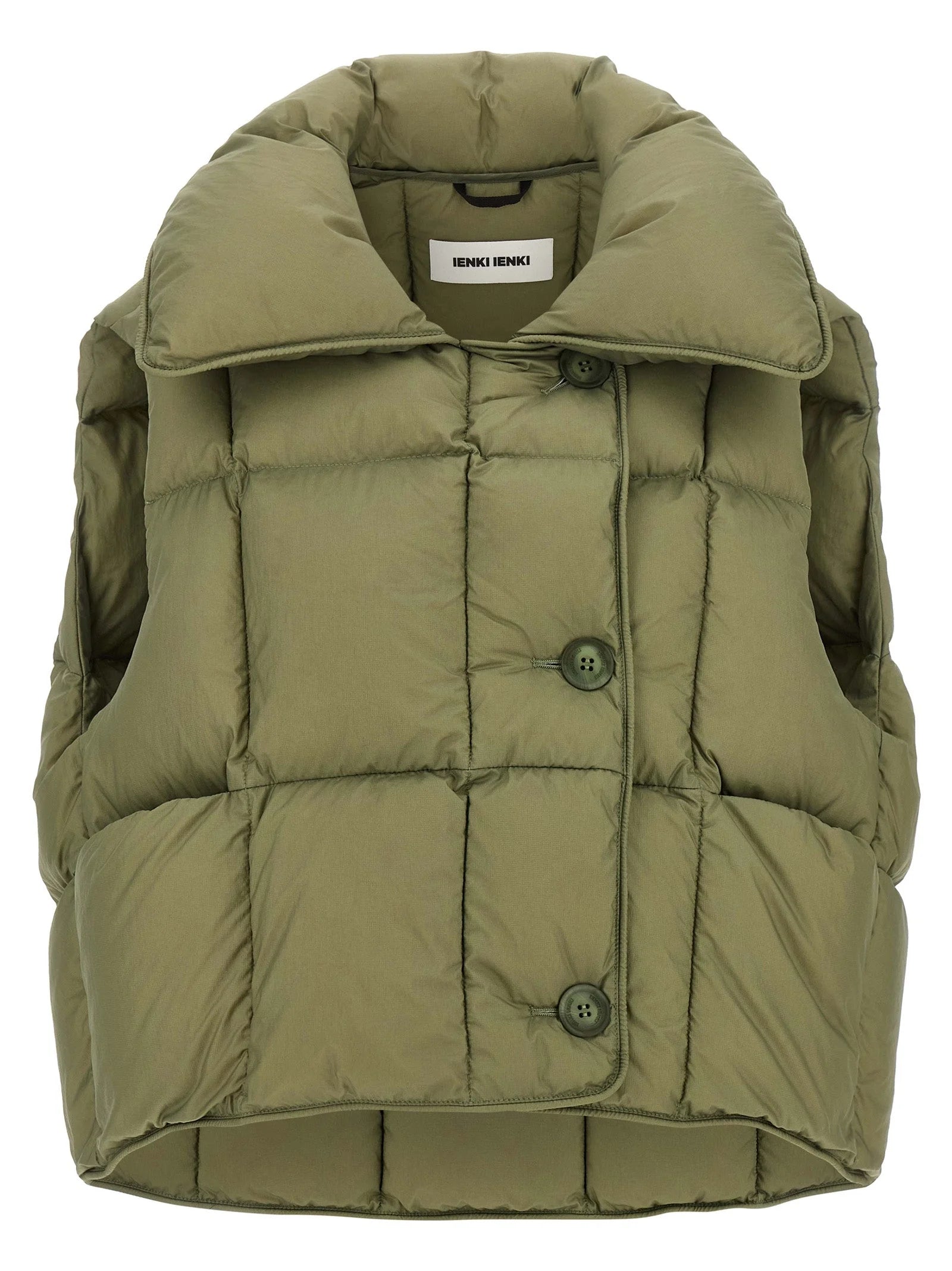 IENKI IENKI Bicolor Nylon Sleeveless Jacket - XS