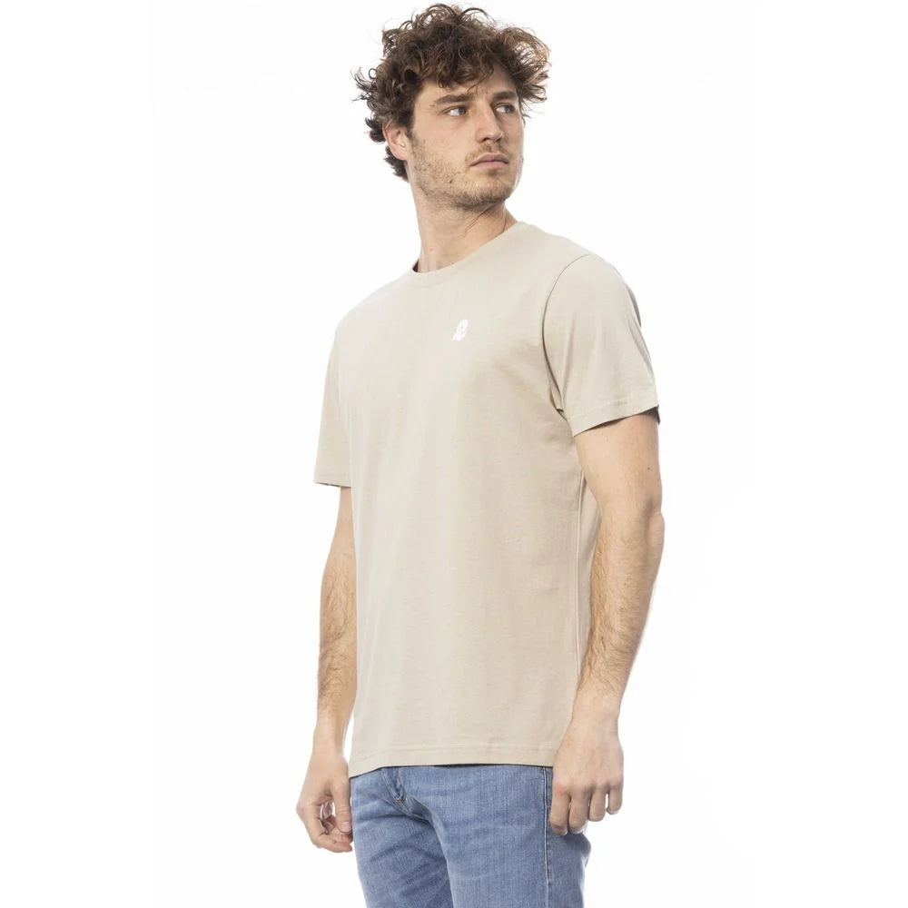 Invicta Beige Cotton Men T-Shirt - T-Shirts