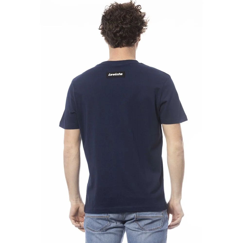 Invicta Blue Cotton Men T-Shirt - T-Shirts