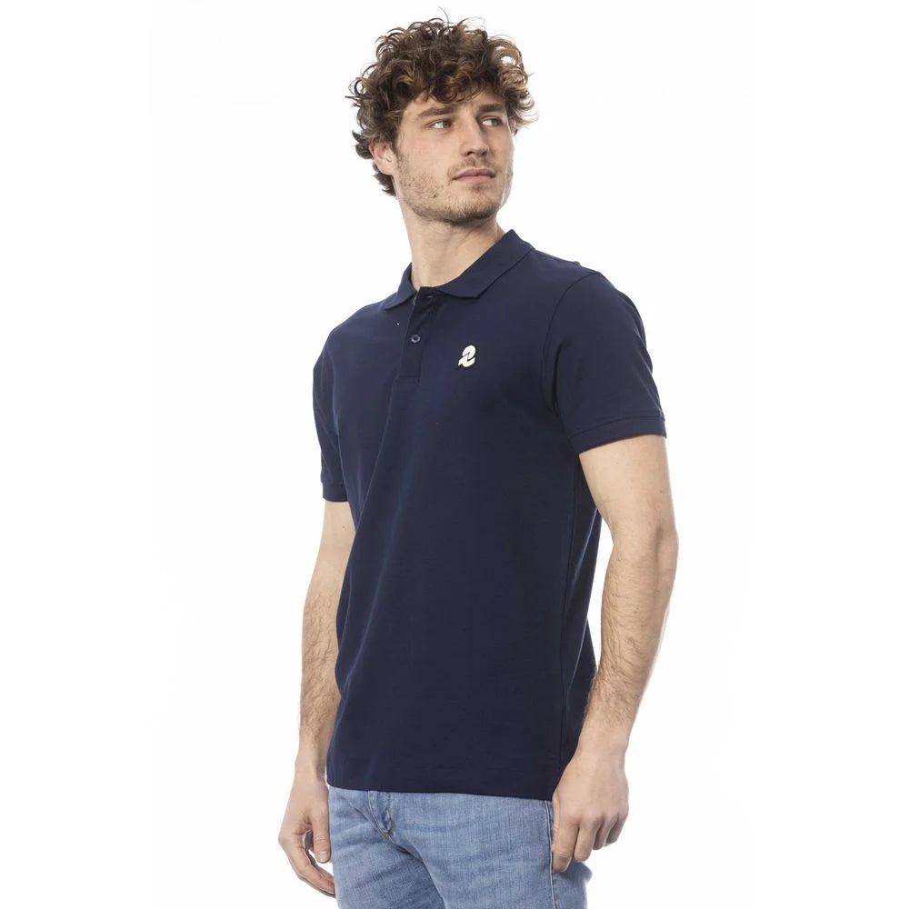 Invicta Blue Cotton Men’s Polo Shirt - Polos
