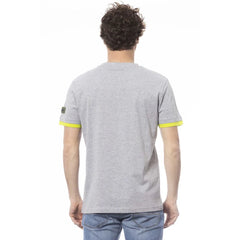 Invicta Gray Cotton Men T-Shirt - T-Shirts