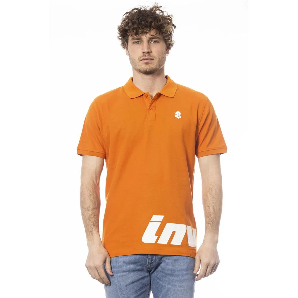 Invicta Orange Cotton Men Polo Shirt - Polos