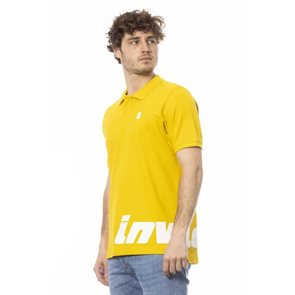 Invicta Yellow Cotton Men Polo Shirt - Polos