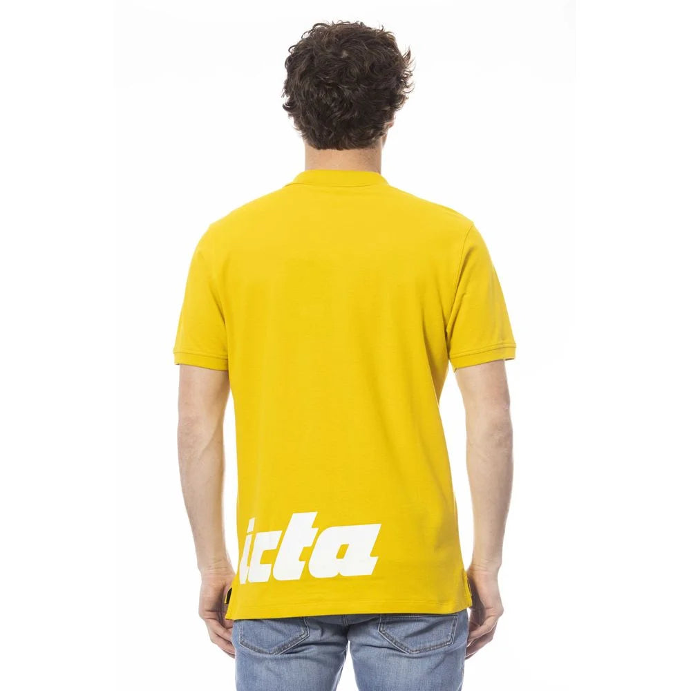 Invicta Yellow Cotton Men Polo Shirt - Polos