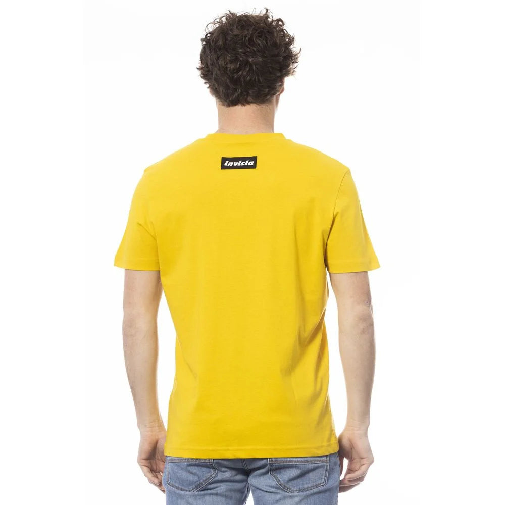 Invicta Yellow Cotton Men T-Shirt - T-Shirts