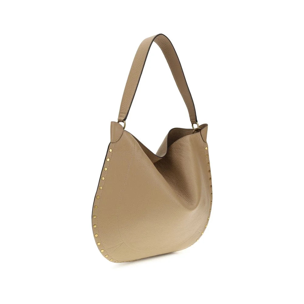 Isabel Marant Beige Calf Leather Bos Taurus Shoulder Bag
