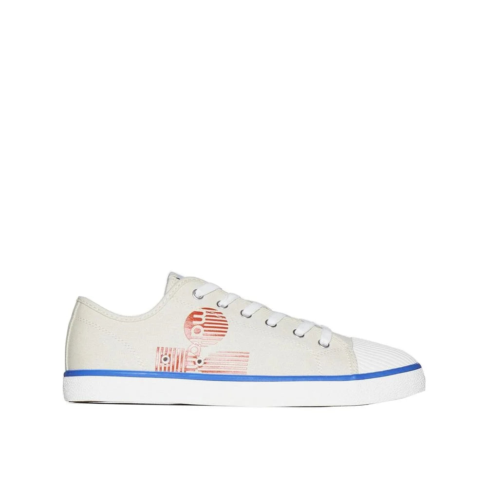 Isabel Marant Beige Canvas Low Top Sneakers - EU36/US6