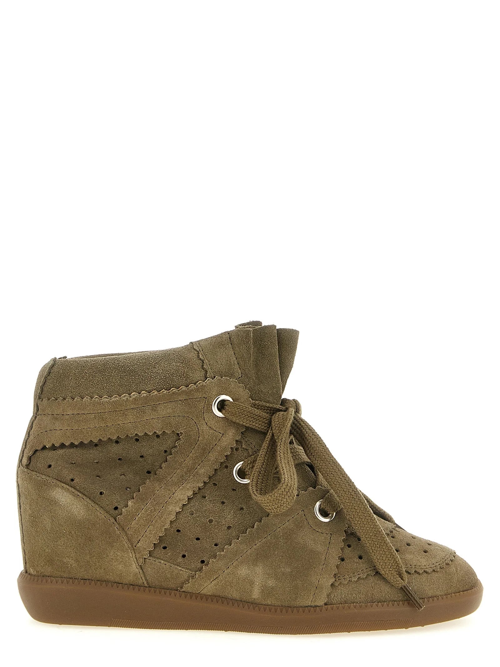 Isabel Marant Beige Køhud Sneakers