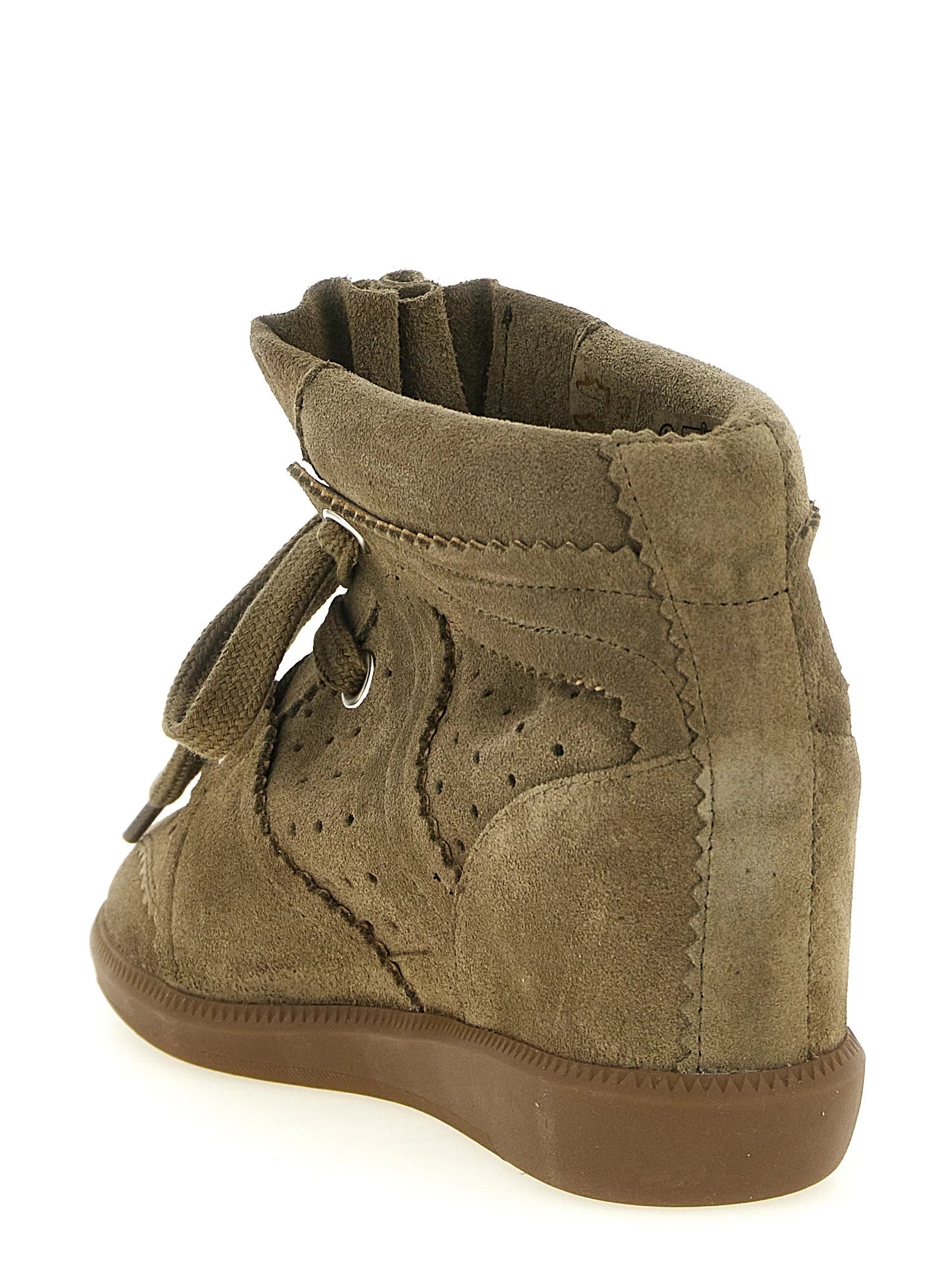 Isabel Marant Beige Køhud Sneakers