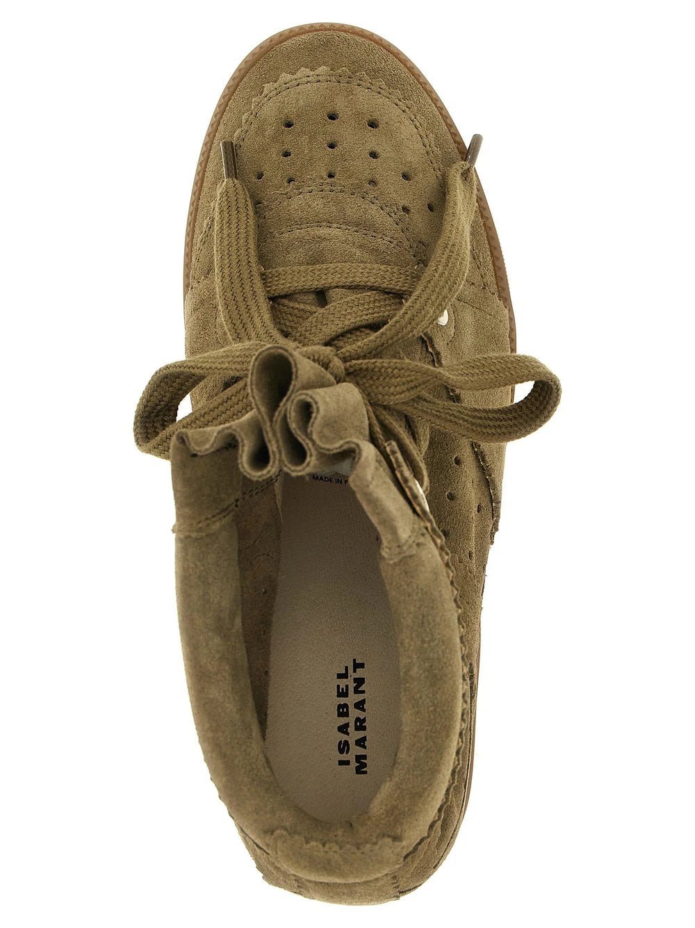Isabel Marant Beige Køhud Sneakers