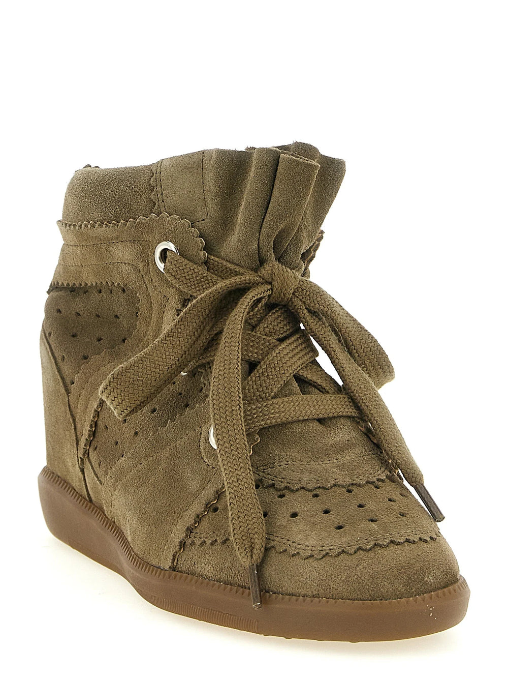 Isabel Marant Beige Køhud Sneakers