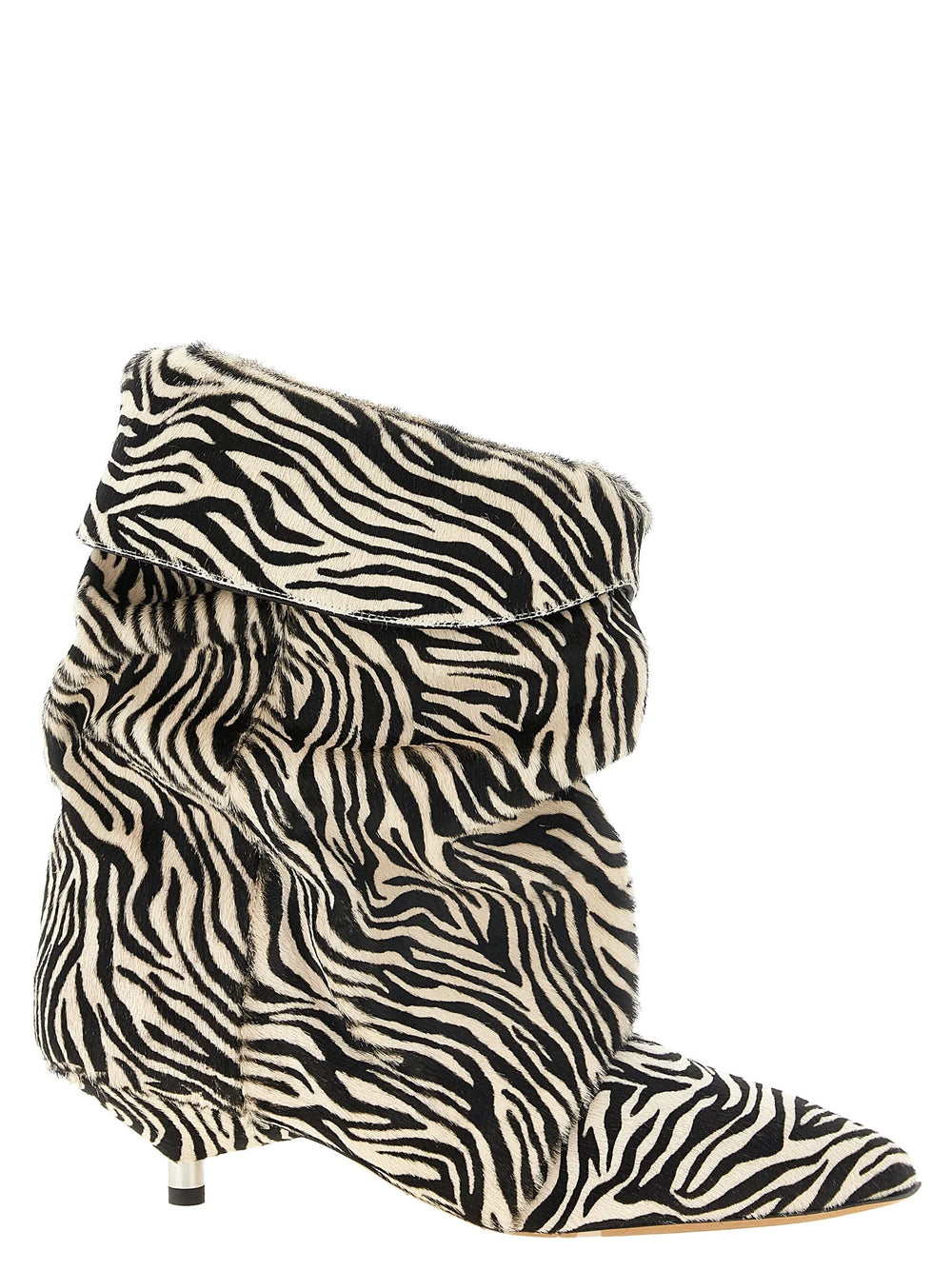 Isabel Marant Bicolor Cowhide Ankle Boots
