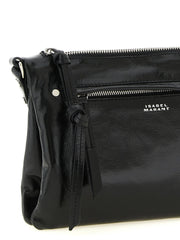 Isabel Marant Black Calfskin Crossbody Bag