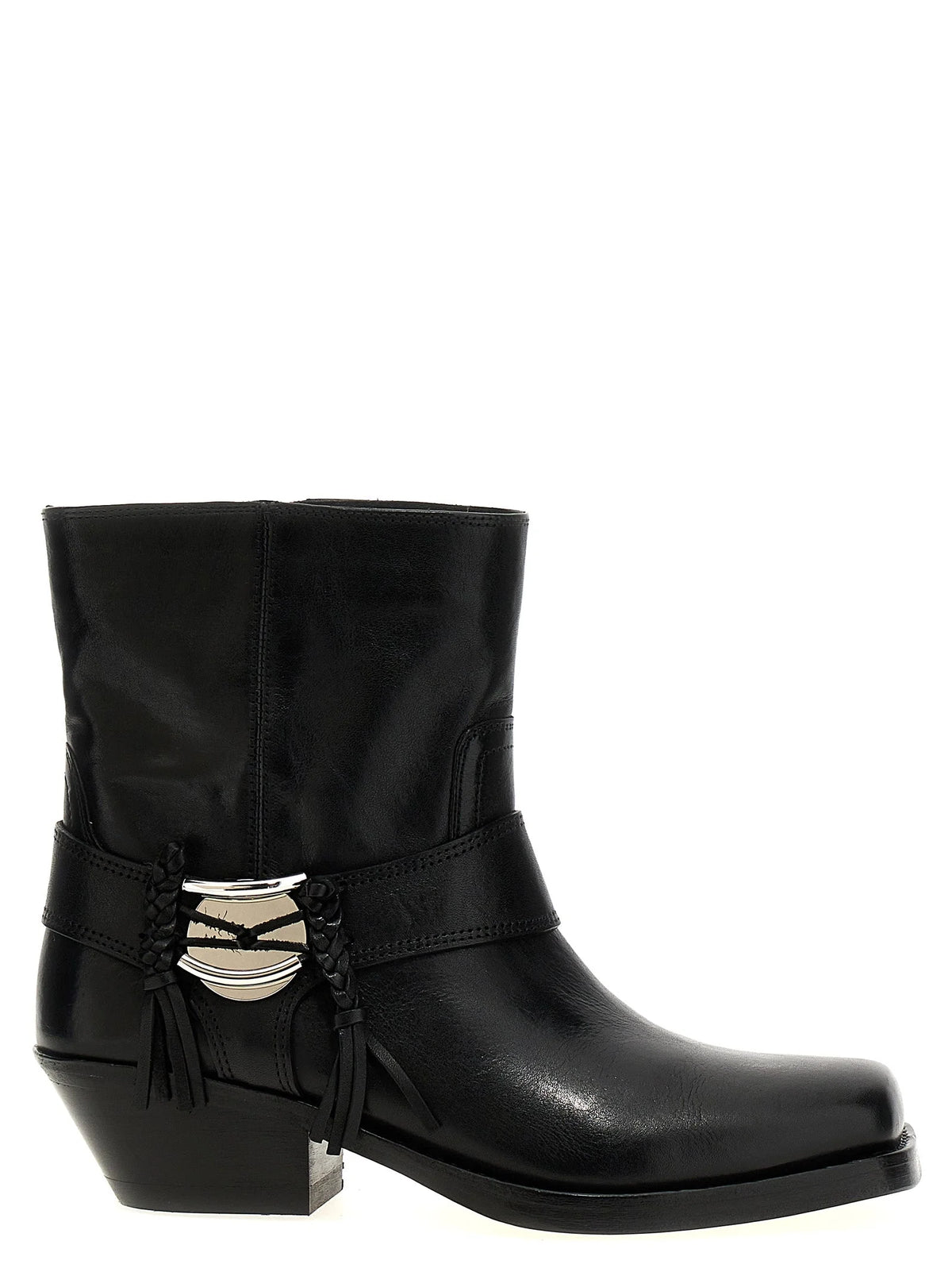 Isabel Marant Black Cowhide Chelsea Boots - EU36/US6