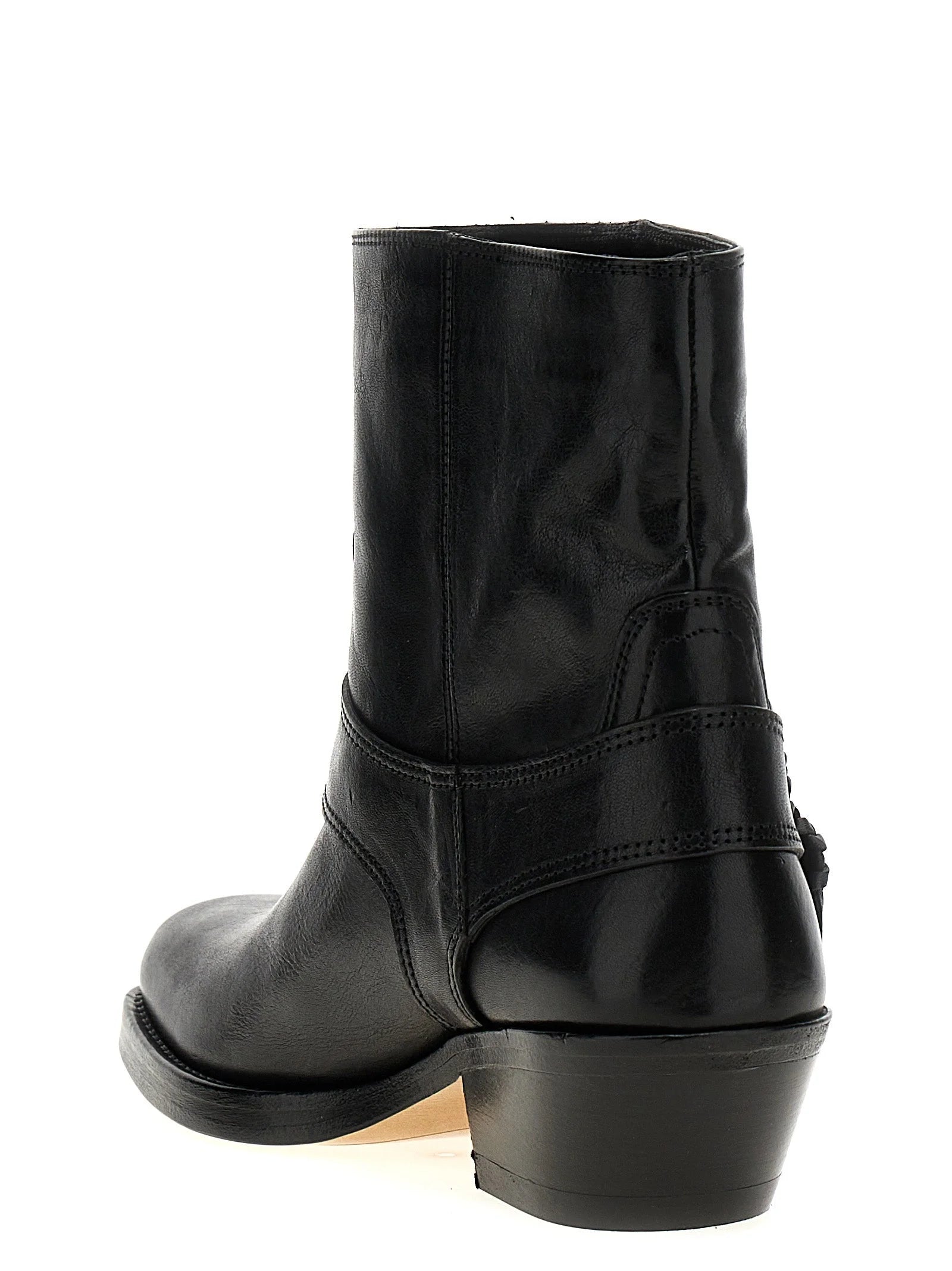 Isabel Marant Black Cowhide Chelsea Boots - EU36/US6