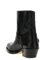 Isabel Marant Black Cowhide Chelsea Boots - EU36/US6