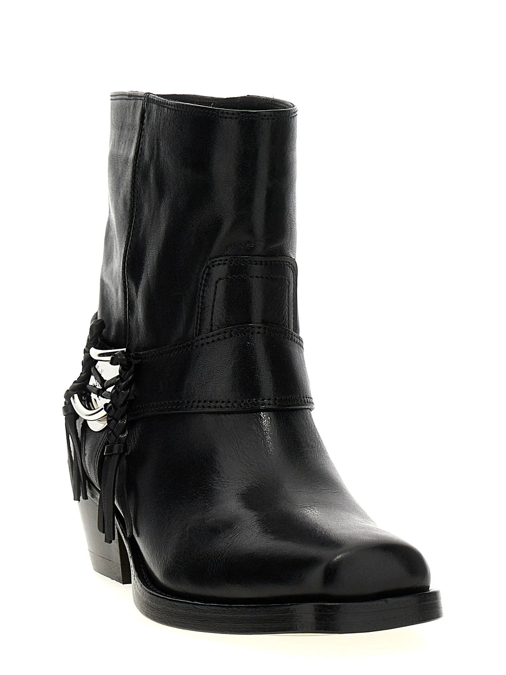 Isabel Marant Black Cowhide Chelsea Boots - EU36/US6