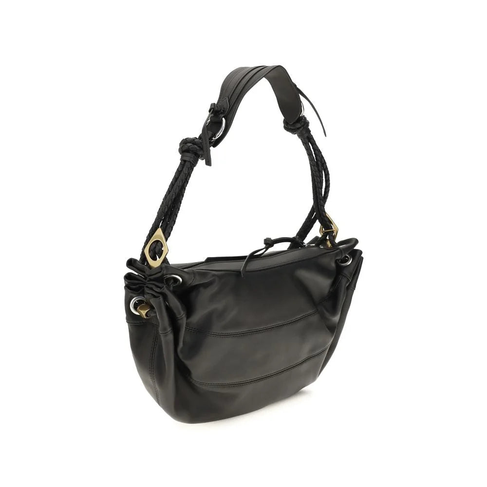 Isabel Marant Black Lamb Ovis Aries Aries Shoulder Bag