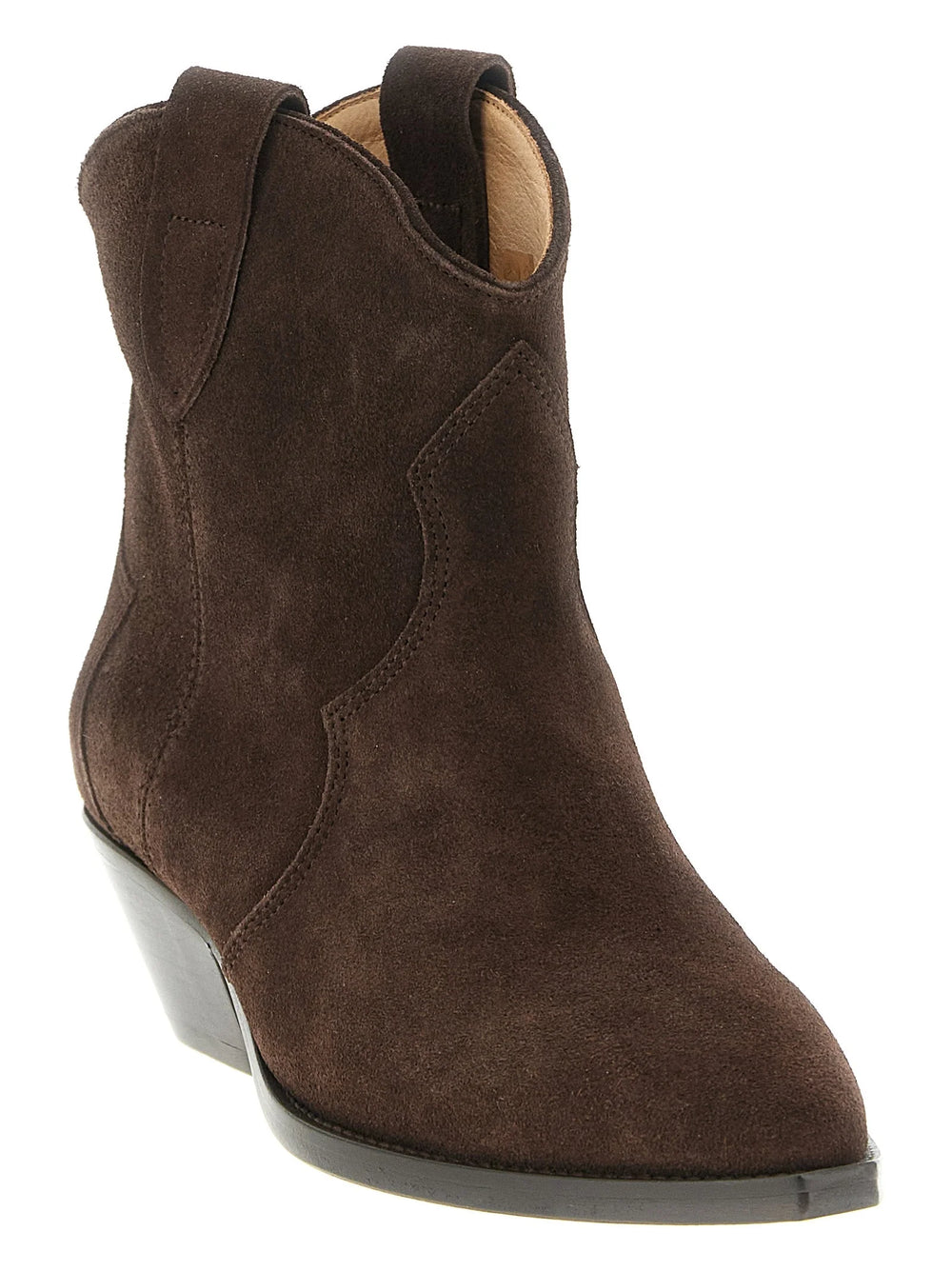 Isabel Marant Brown Calfskin Chelsea Boots