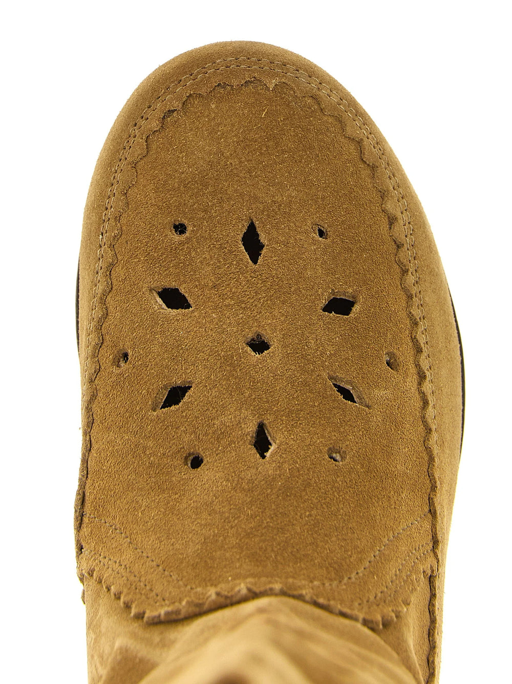 Isabel Marant Brown Calfskin Over The Knee - EU41/US11
