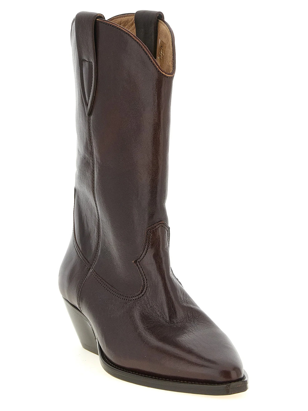 Isabel Marant Brown Cowhide Chelsea Boots
