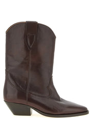 Isabel Marant Brown Cowhide Chelsea Boots
