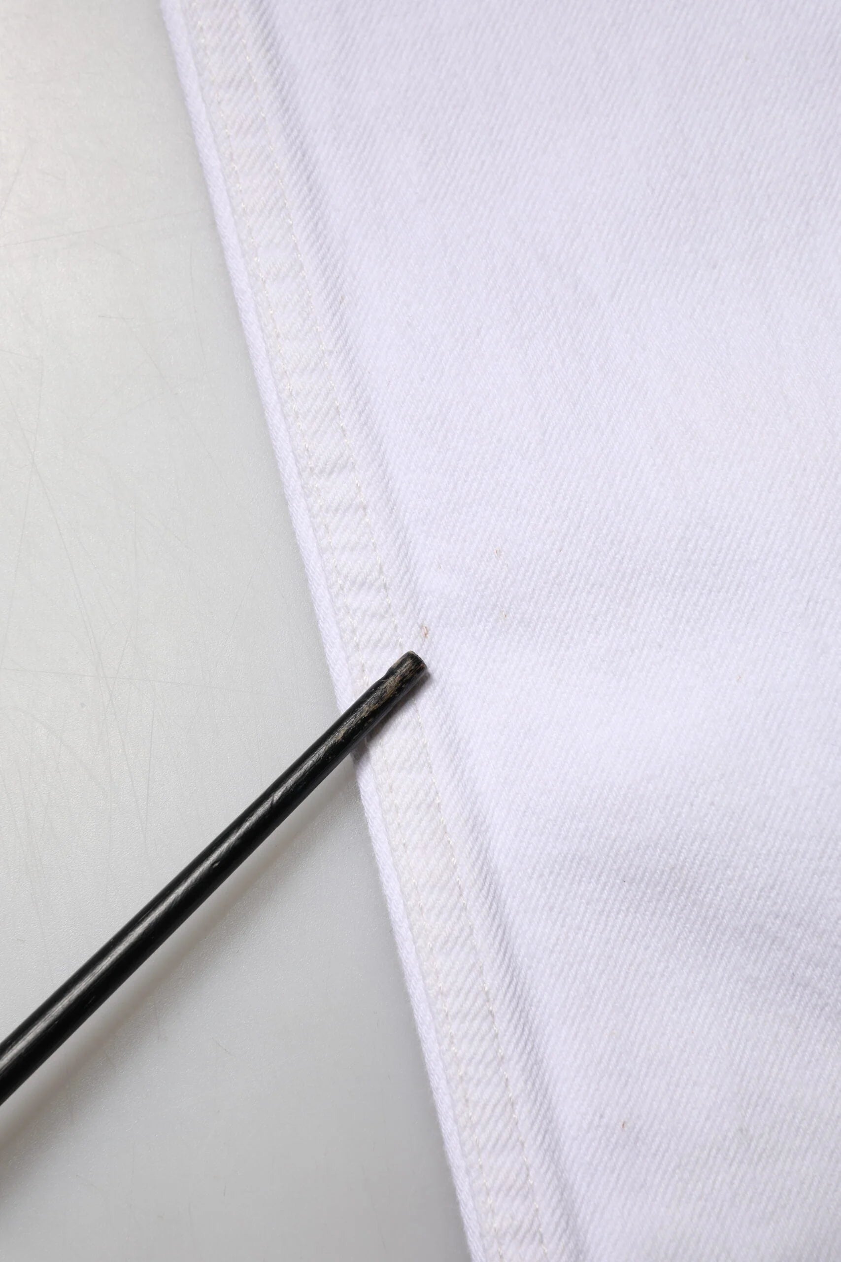 ISABEL MARANT ETOILE White High Waist Straight Denim Jeans - IT40|S