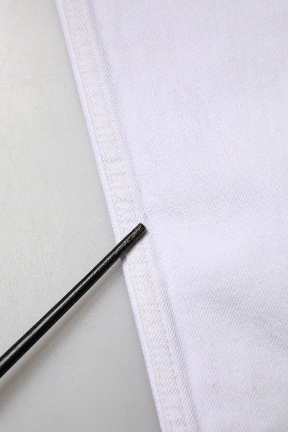 ISABEL MARANT ETOILE White High Waist Straight Denim Jeans - IT40|S