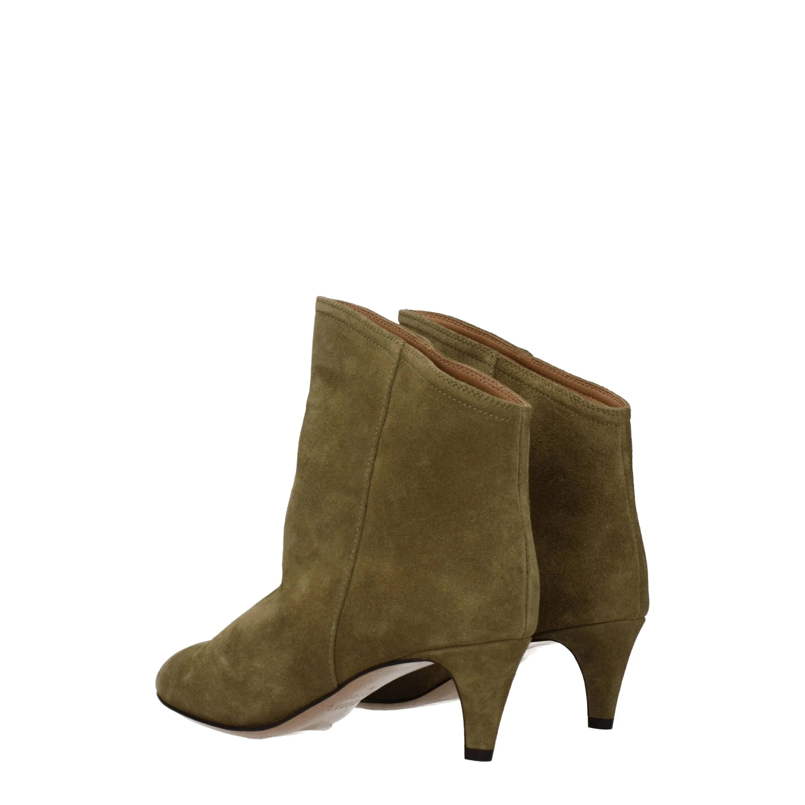Isabel Marant Gray Leather Ankle Boots - EU36/US6