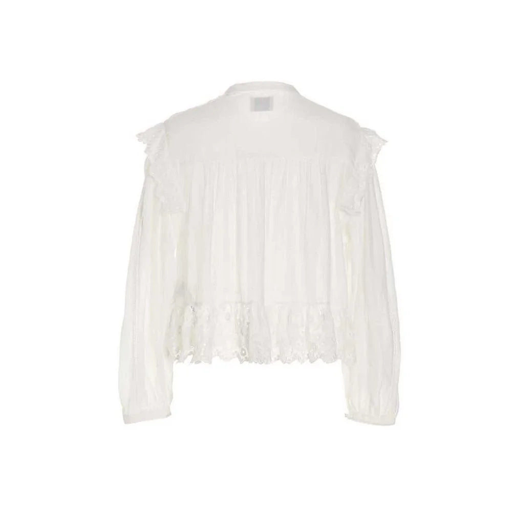 Isabel Marant White Viscose Top - IT36 | S