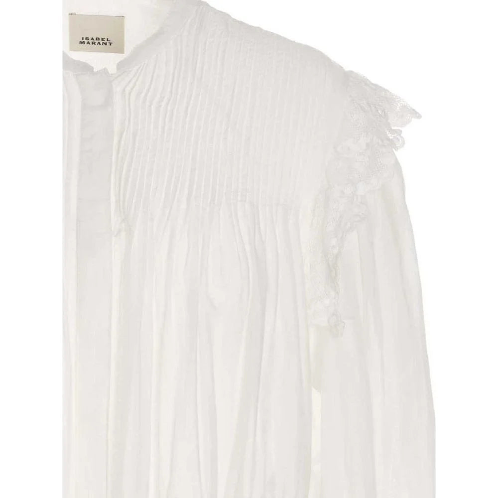Isabel Marant White Viscose Top - IT36 | S