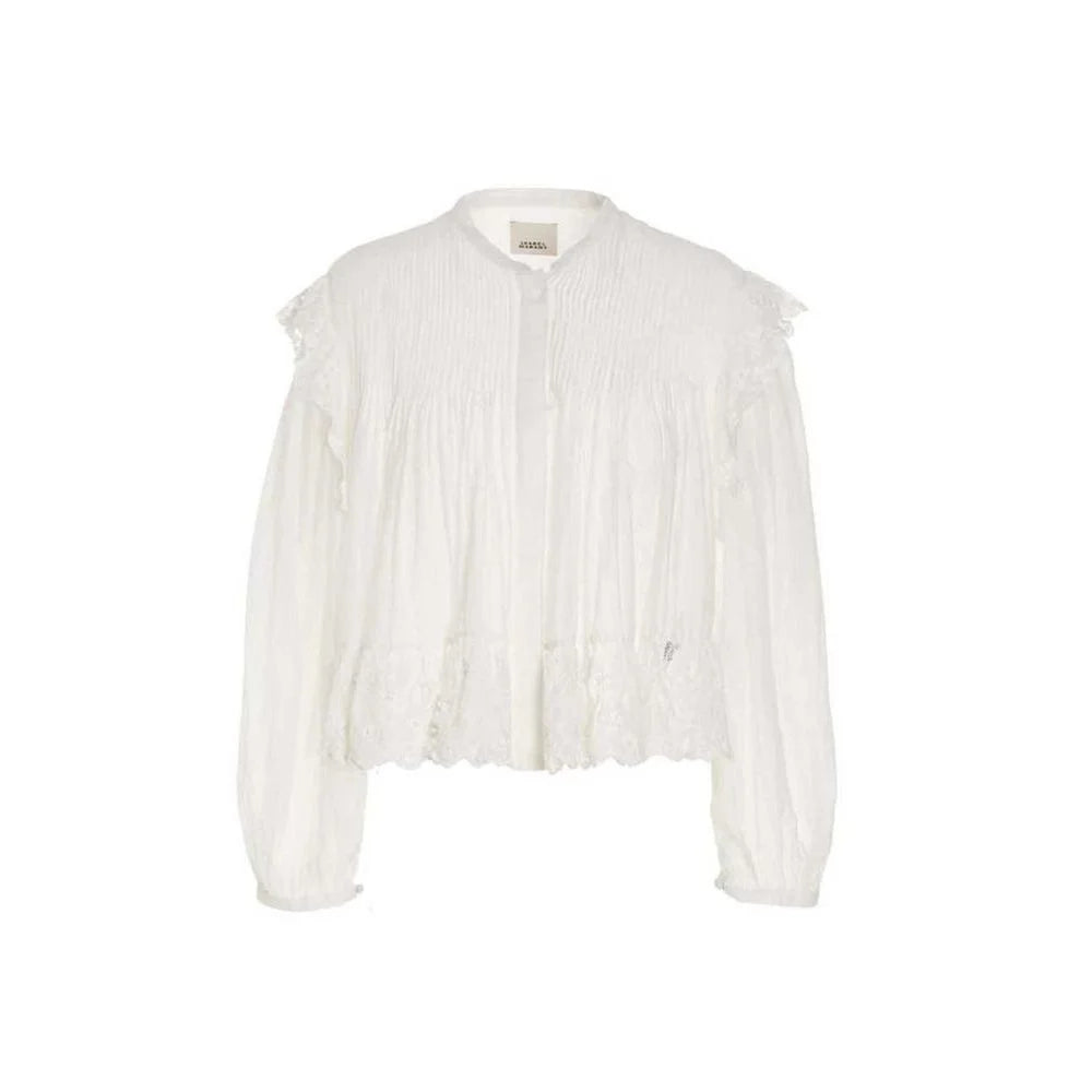 Isabel Marant White Viscose Top - IT36 | S