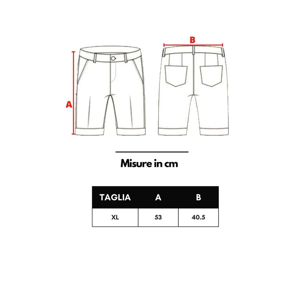 Isaia Red Polyester Swim Short - XL