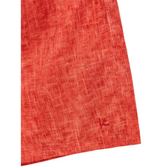 Isaia Red Polyester Swim Short - XL