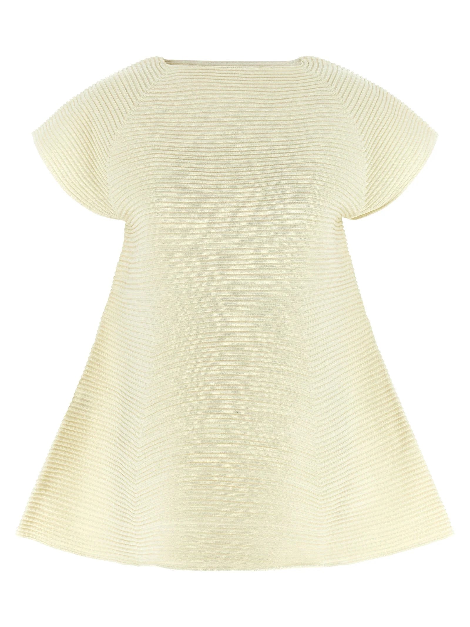 Issey Miyake Bicolor Polyester Short Dress - 2