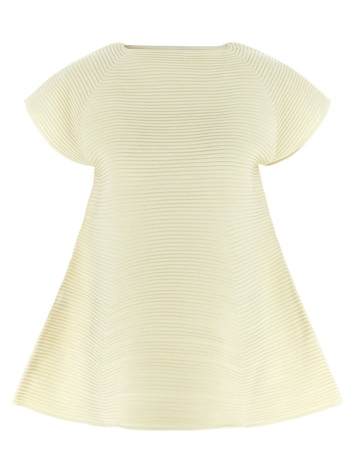Issey Miyake Bicolor Polyester Short Dress - 2